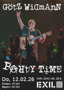 Götz Widmann - Partytime *live* im EXIL