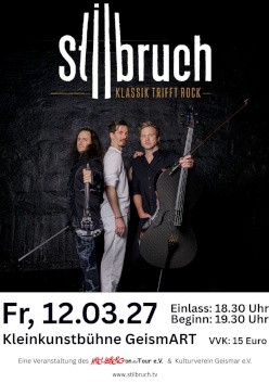 Stilbruch *live* in der Kleinkunstbühne Geismar geismART